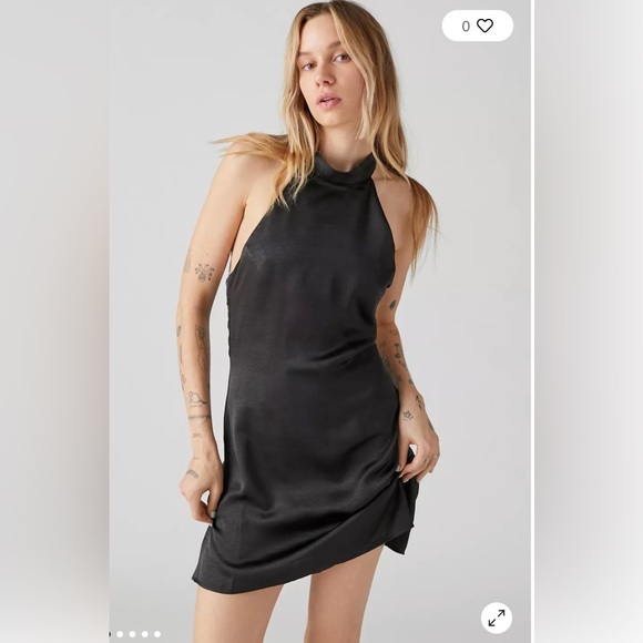 OU Delia Halter Mini Dress - Picture 2 of 6